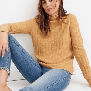 Madewell Evercrest Turtleneck Sweater coziest yarn
